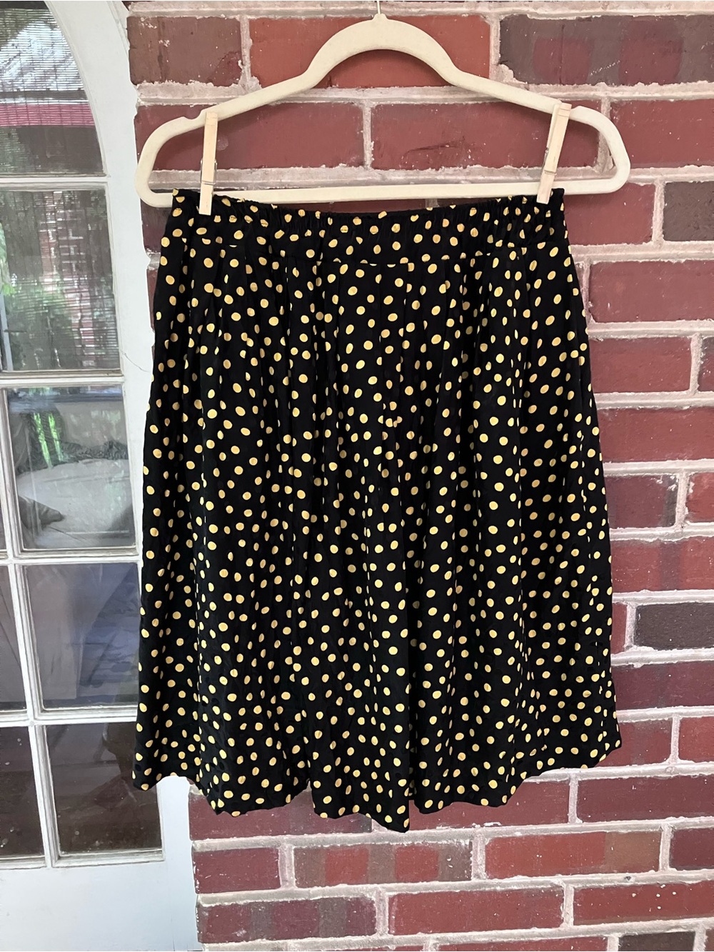 Jerri Sherman 100% silk skirt